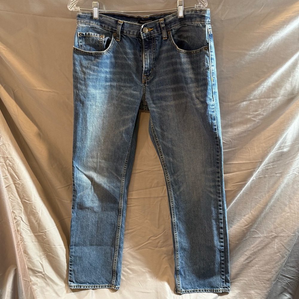 Banana Republic Men’s Straight Leg Jeans 32x32 Blue Denim 100% Cotton Pre-Owned